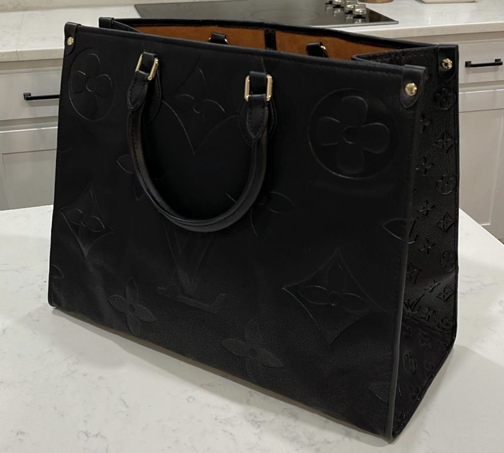 DHgate Louis Vuitton Onthego GM Dupe